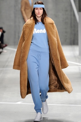 Channelling the Royal Tenenbaums at Lacoste.