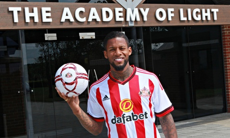 Jeremain Lens in July 2015 after arriving at Sunderland