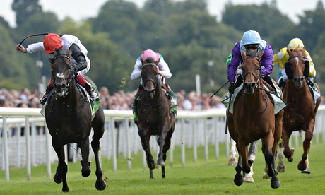 Arabian Queen beating the hot favourite Golden Horn to win the Juddmonte International