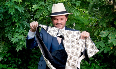 Robin Sherwood and baby sling