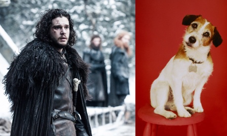 Jon Snow from Games of Thrones and Eddie from Frasier