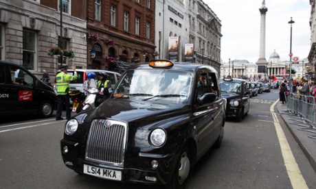 The number of taxis on London roads has increased by 1.5% since 2013.