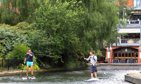 Paddleboarding in Birmingham