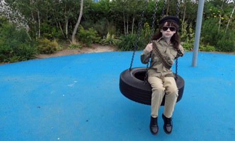 The jokes are on me ... 12-year-old comedian Grace the Child.