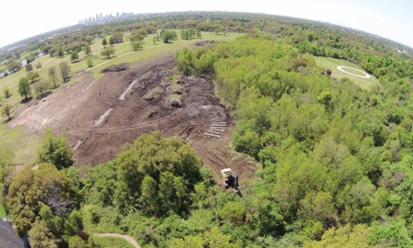 In July, construction of the new City Park golf course was found to have damaged an acre of wetlands.