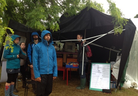 our marquee fell down