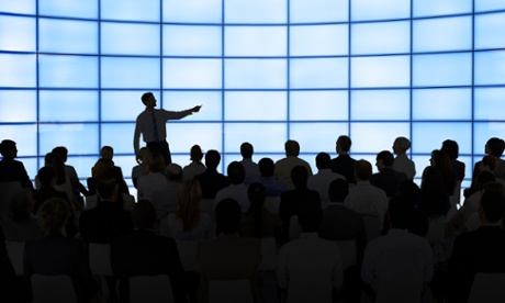 Public speaking masterclass.