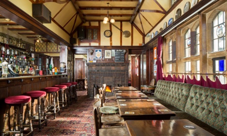 Precious pubs … Historic England has listed 21 interwar pubs, including The Gatehouse, Norwich, which has the feeling of a baronial hall.