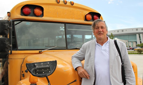 Chuntering amiably … Stephen Fry's Central America. Photograph: ITV