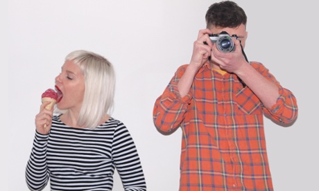 Horribly real … Action Hero’s Gemma Paintin and James Stenhouse in Wrecking Ball.