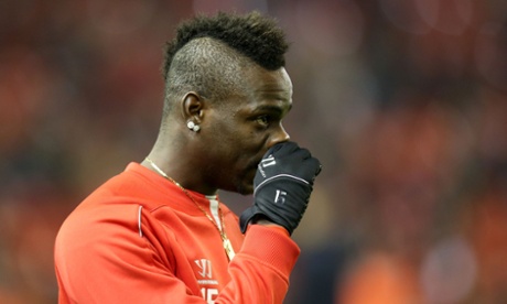 Mario Balotelli spiked tower in February 2015