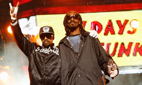 Ain’t nuthin’ but a D thang: Dam-Funk with Snoop Dogg.