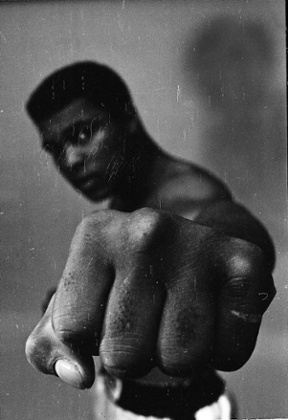 Muhammad Ali in 1966 - Thomas Hoepker's recently rediscovered alternative shot.