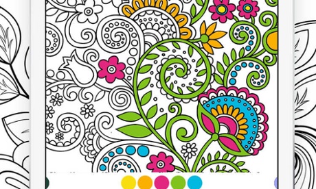 Recolor is a colouring app for adults.