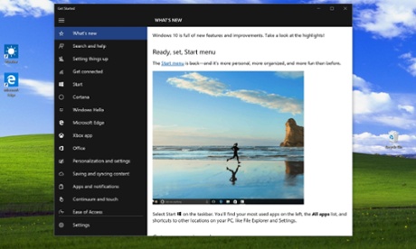 Windows10 Start menu