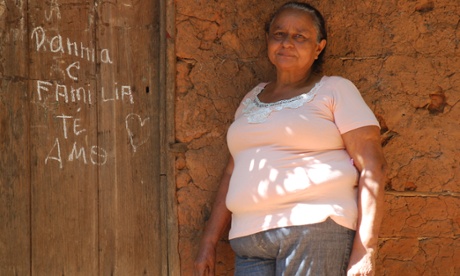 Emilia Alves da Silva Rodrigues, one of 1000s of 'babassu breakers' in north-east Brazil.