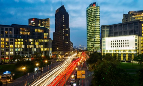 A main road in Berlin