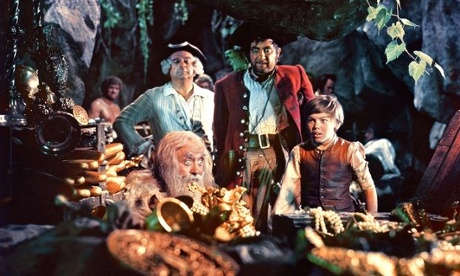 The 1950 film version of <em>Treasure Island</em>.