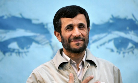 Even the US let this guy in … former Iranian president Mahmoud Ahmadinejad.