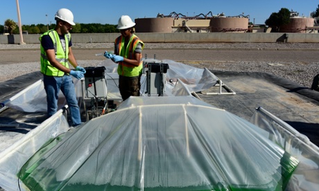 The key to water security could be lurking in a New Mexico sewage farm