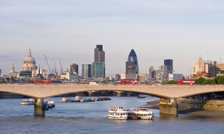 The City of London skyline