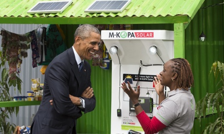 Barack Obama, M-Kopa