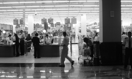 A Carrefour supermarket in Dubai