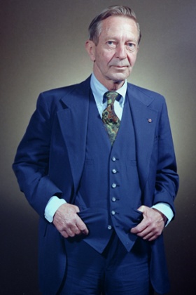 John Cheever in 1975.