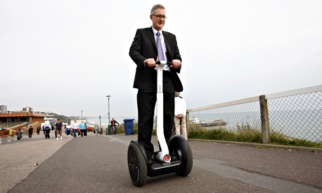 Lembit Opik on Segway