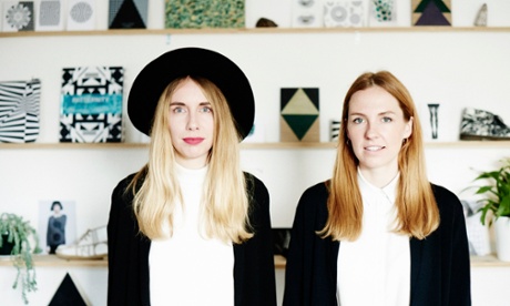 Anna Murray, left, and Grace Winteringham of Patternity.