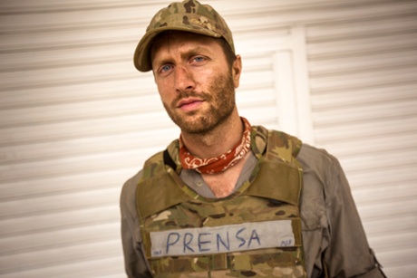 Matthew Heineman during the filming of Cartel Land in Mexico.