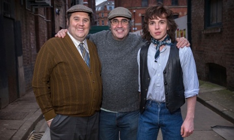 Cradle to Grave stars Peter Kay and Laurie Kynaston and creator Danny Baker