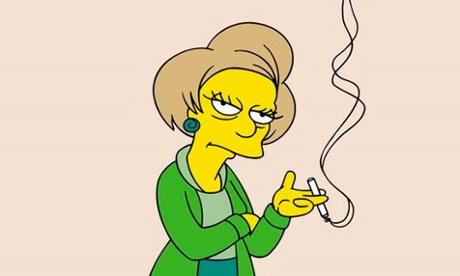 Edna Krabappel from the Simpsons