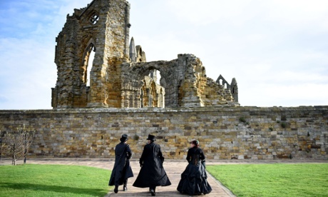 Goths in Whitby.