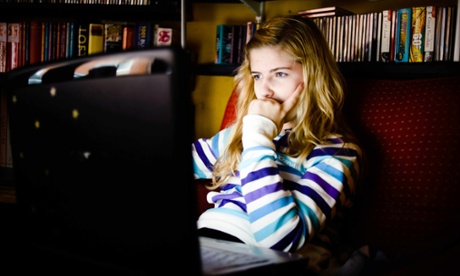 People turn to Facebook because they've got bored with their family, perhaps.