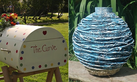 Ideal Death Show casket and urn