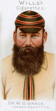 A turn-of-the-century cigarette card featuring Grace.