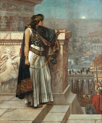 Zenobia’s Last Look Upon Palmyra, by Herbert Gustave Schmalz.