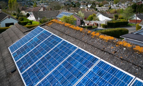 Cuts to funding to help businesses and householders install solar panelling are a backward step.