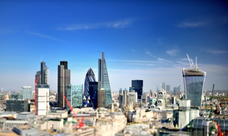 Skyline city of London