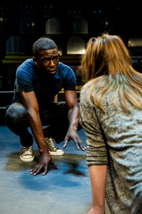 Abdul Salis and Sian Reese-Williams in Lungs.