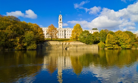 Trent building in the grounds of the University of Nottingham.