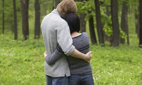 Can't I just be happy in the moment? (Posed by models.)