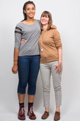 Nikki Warriner and her daughter, Ella.