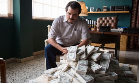 Wagner Moura as Pablo Escobar in the Netflix original series Narcos