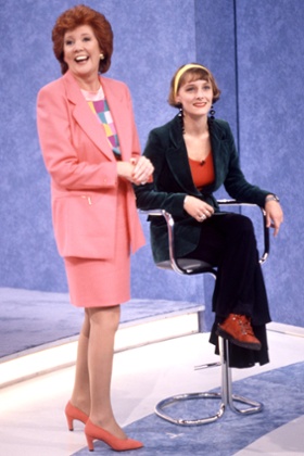 Cilla on Blind Date in 1992.