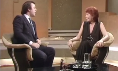 Cilla Black on Wogan, 1983.