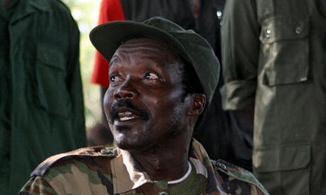 Joseph Kony, leader of the Lord's Resistance Army and mastermind behind the militarised slaughter of elephants in central Africa.