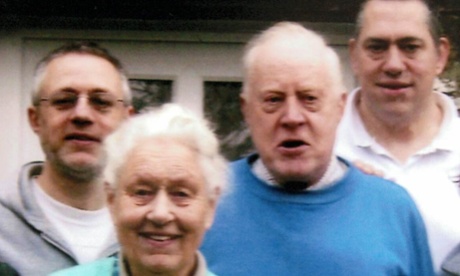 Pamela Pavitt, second left, was well known in the church for her creative use of textiles and embroidery