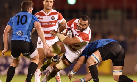 Japan's captain Michael Leitch